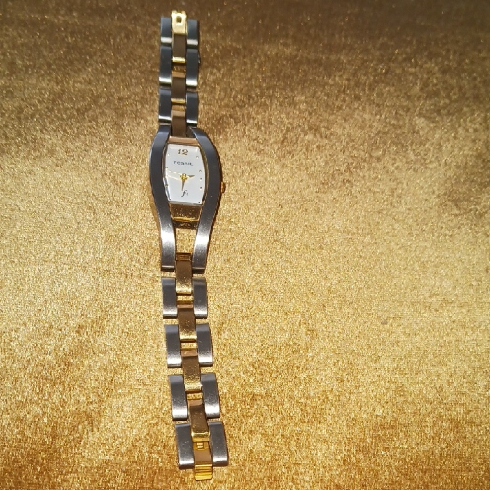 Fossil Silver and Gold Women's Watch